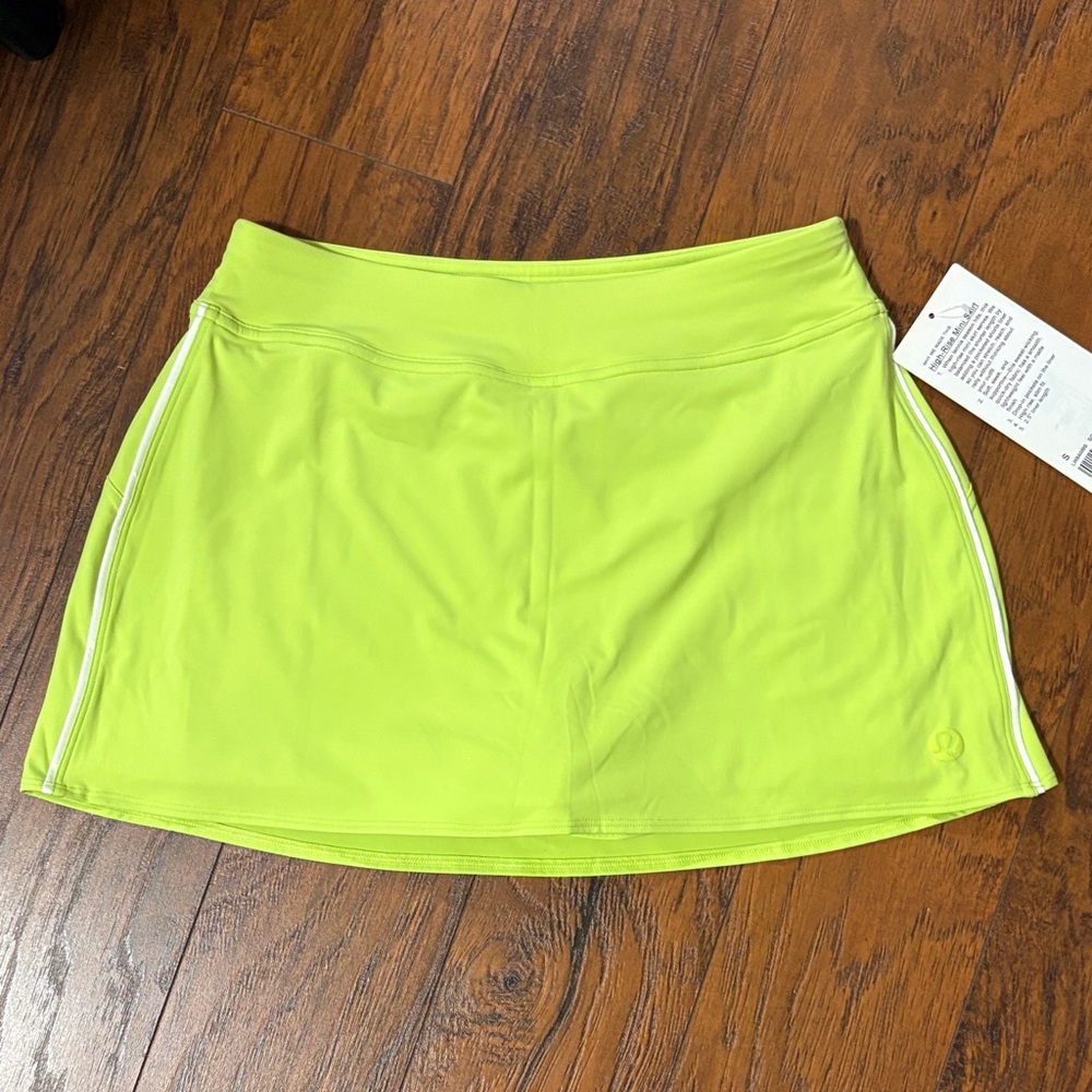 Lululemon high rise mini skirt- NWT!